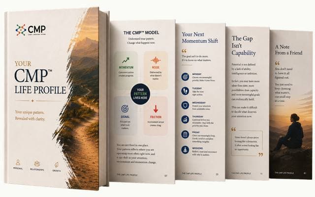 Your CMP Life Profile report mockup